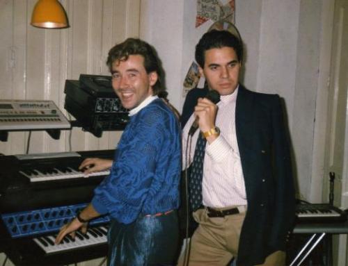 Con AGUSTIN BRAVO 1986