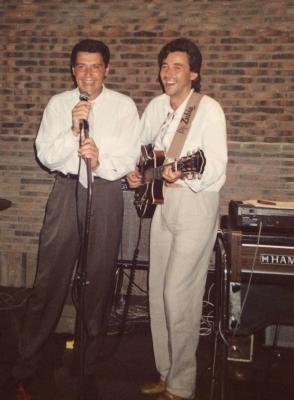 Con JAVI BANEROS 1988