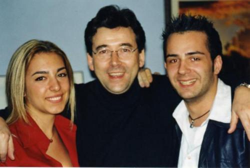 Con GISELA y ALEJANDRO PARRENO 2002