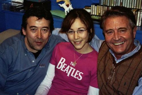 Con MANOLO DIAZ y LARA 2007